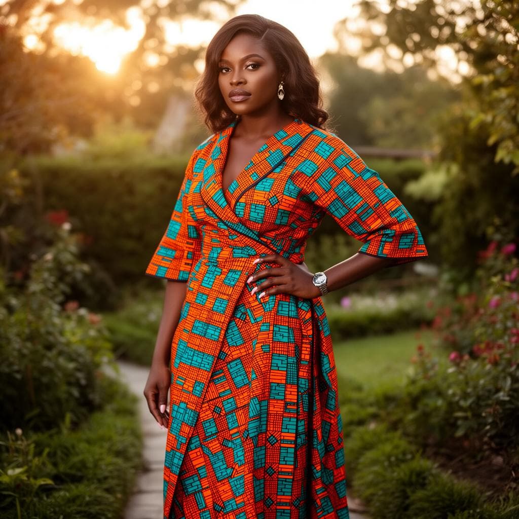 Vibrant Ballgown